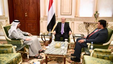 صورة الرئيس اليمني يشيد بمواقف وتضحيات الأشقاء في دولة الإمارات