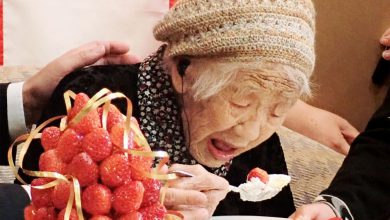 صورة اليابانية تاناكا عميدة البشرية بـ 116 عاما