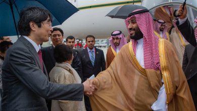صورة وصول ولي العهد السعودي إلى أوساكا للمشاركة في أعمال قمة العشرين