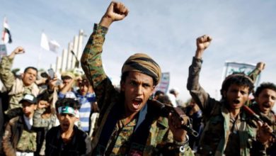 صورة الجبوري يدعوا الى القضاء على الحوثيين وعدم القبول بهم شريكا