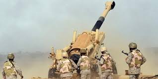 صورة قصف صاروخي ومدفعي على تحركات المليشيا في شدا بصعدة