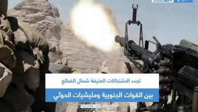 صورة تجدد الاشتباكات العنيفة شمال الضالع بين القوات الجنوبية ومليشيات الحوثي