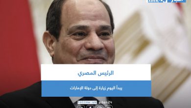 صورة الرئيس المصري يبدأ اليوم زيارة إلى دولة الإمارات
