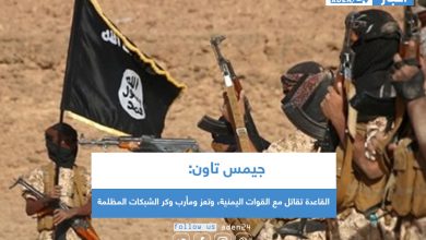 صورة جيمس تاون: القاعدة تقاتل مع القوات اليمنية، وتعز ومأرب وكر الشبكات المظلمة