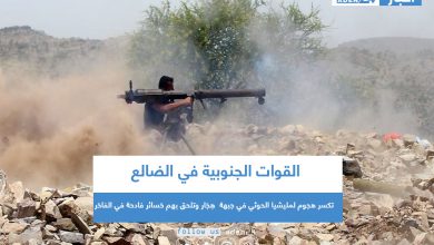 صورة القوات الجنوبية في الضالع تكسر هجوم لمليشيا الحوثي في جبهة  هِجَار وتلحق بهم خسائر فادحة في الفاخر