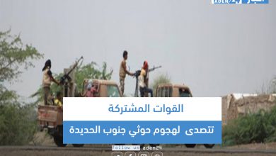 صورة القوات المشتركة تتصدى لهجوم حوثي جنوب الحديدة