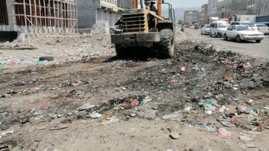 صورة إزالة 200 طن قمامة من شوارع وأحياء مدينة الحبيلين