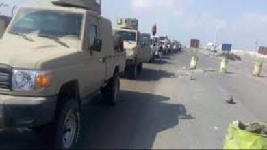 صورة مليشيا الإخوان الإرهابية تخرق اتفاق وقف إطلاق النار في أبين باستقدام تعزيزات عسكرية من مأرب اليمنية