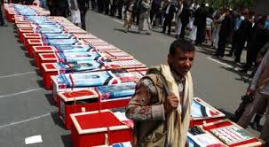 صورة أرقام مروعة لقتلى مليشيا الحوثي خلال أسبوع