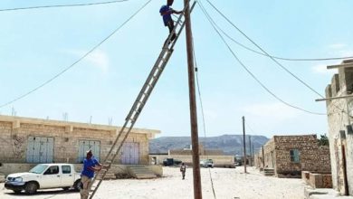 صورة خليفة الإنسانية تواصل دعم مشاريع الكهرباء في سقطرى