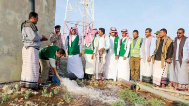 صورة البرنامج السعودي ينجز مشروعاً لإدارة الموارد المائية في سقطرى