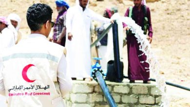 صورة الإمارات تعزز مبادراتها لمحاربة العطش في اليمن