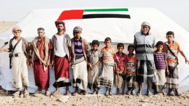 صورة هلال الإمارات يوزع مساعدات إيوائية لـ” البدو الرحل ” في حضرموت