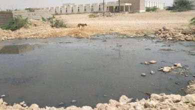 صورة شبوة.. اختلاط مياه الصرف الصحي بمياه الشرب في ميفعة وسط صمت سلطة الإخوان