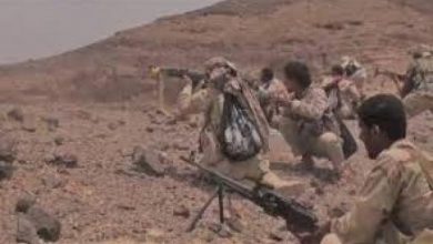 صورة جبهة قانية تحصد عشرات القتلى من المليشيا الحوثية