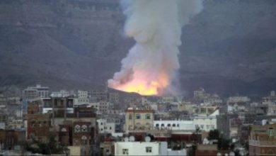 صورة مقاتلات التحالف تستهدف مواقع وثكنات حوثية في صنعاء
