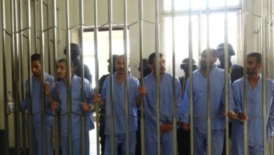 صورة محكمة استئناف صنعاء تؤجل النظر في قضية الأغبري