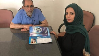 صورة في أول ظهور إعلامي .. “سٌكينة زيد” تتهم قيادات في مليشيا الحوثي بتصفية والدها