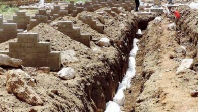 صورة تحت ذريعة “مجهولة الهوية” .. مليشيا الحوثي تدشن المرحلة الرابعة من دفن جثث مدنيين قضو تحت التعذيب