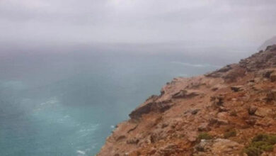 صورة المنخفض الجوي يقترب من #سقطرى وتحذيرات تطلق للمواطنين