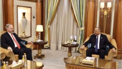 صورة السقلدي: لقاء الزبيدي بالسفير الأمريكي يمثل إنفتاحاً سياسياً غربياً لافتاً تجاه القضية الجنوبية