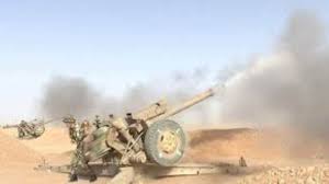 صورة #القوات_الجنوبية تشن قصفا مدفعيا على مواقع #الحوثيين شمال #الضالع