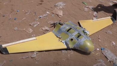 صورة التحالف العربي يصيد طائرة حوثية “مفخخة”