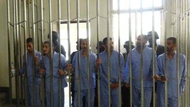 صورة محكمة الاستئناف بصنعاء تصدر حكمها بحق قتلة الأغبري