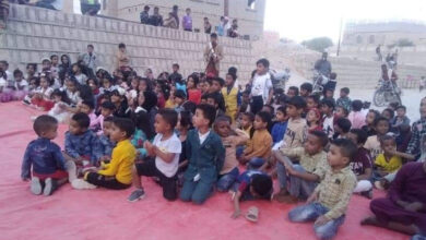 صورة برعاية #الانتقالي.. مدينة القطن تشهد مهرجانا فرائحياً للأطفال