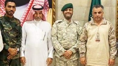 صورة قائد قوات #التحالف بالعاصمة #عدن ورئيس فريق التنسيق والارتباط السعودي يلتقيان باللواء #شلال شايع