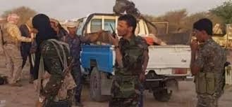 صورة توتر بين القوات الخاصة التابعة لمليشيا الإخوان وقبائل ربيز بعتق