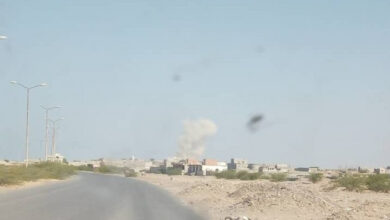 صورة مليشيا الحوثي تستهدف بصواريخ الكاتيوشا أحد المساجد في حي منظر السكني جنوبي الحديدة (فيديو)