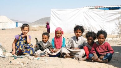 صورة نزوح 8 آلاف شخص جراء تصعيد مليشيا الحوثي في مأرب