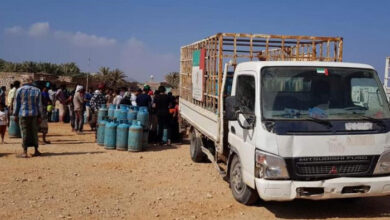 صورة خليفة الإنسانية تزود مناطق غرب سقطرى بشحنات جديدة من الغاز المنزلي