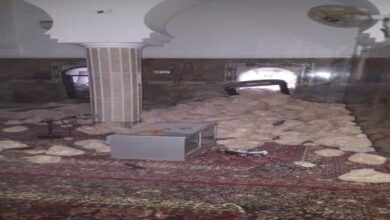 صورة تريم.. الأمن يلقي القبض على متهمين في الاعتداء على مسجد الامام الحداد