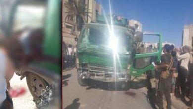 صورة الكشف عن ملابسات جريمة قتل سائق شاحنة على أيدي مليشيا الإخوان في تعز