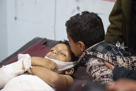 صورة #غريفيث يدين مقتل طفل وإصابة آخرين بقذيفة حوثية بتعز اليمنية