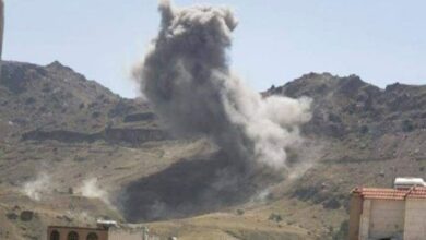 صورة بعد توقف طويل.. التحالف يستأنف ضرب مواقع الحوثيين في العاصمة اليمنية صنعاء