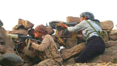 صورة القوات الجنوبية تتصدى لهجوم حوثي في جبهة بتار شمال الضالع