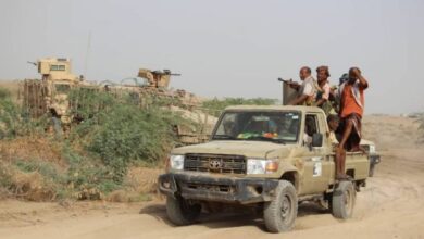 صورة القوات المشتركة تدك مواقع مستحدثة لمليشيا الحوثي جنوب الحديدة اليمنية
