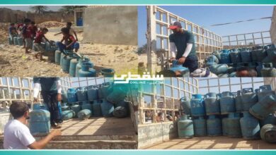 صورة مؤسسة #خليفة الإنسانية تستأنف عملية توزيع الغاز المنزلي إلى المراكز والأحياء السكنية في #سقطرى