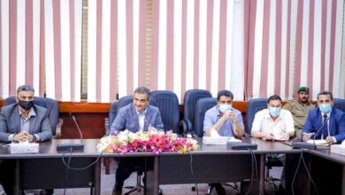 صورة برئاسة لملس.. تنفيذي #عدن يقرر تشكيل مجلس اقتصادي ويطالب بإعادة فتح فرع البنك المركزي