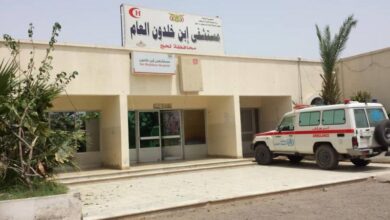 صورة لحج.. مستشفى ابن خلدون يوجه نداء استغاثة لإنقاذ المرضى المرقدين بمركز العزل