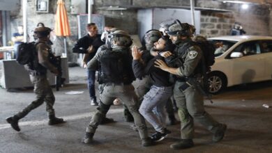 صورة إصابة 14 فلسطينيًا خلال مواجهات مع قوات الاحتلال الإسرائيلي في القدس