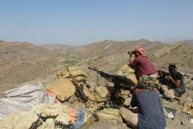 صورة القوات الجنوبية بجبهة #كرش تستهدف تجمعات لمليشيات الحوثي شمال جبال الضواري