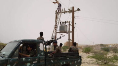 صورة سلطة شبوة الإخوانية تُعاقب المواطنين بقطع الكهرباء عن منازلهم