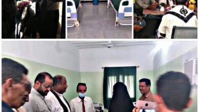 صورة إفتتاح غرفة خاصة بإستقبال مرضى الحميات بالوحدة الصحية بالكود خنفر