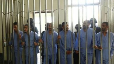 صورة تأييد حكم الإعدام لـ 4  من المتهمين في قضية مقتل الأغبري