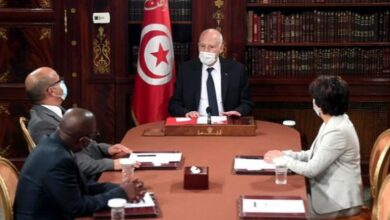 صورة الرئيس التونسي يؤكد حرصه على احترام الدستور واستقلال القضاء