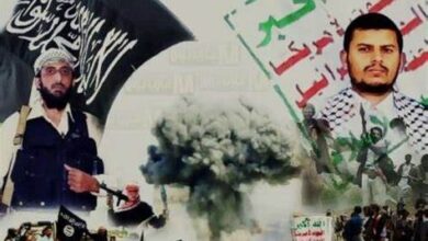 صورة مصادر قبلية: مليشيا الحوثي تلتقي قيادات القاعدة في البيضاء